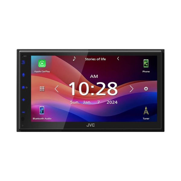 JVC KW-M590BT Apple Carplay & Android™ Auto Head Unit - Image 2