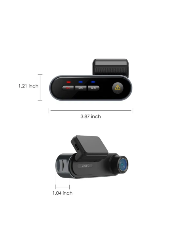 VIOFO DASHCAM 2K WM1 WITH SONY STARVIS IMX335 SENSOR - Image 2